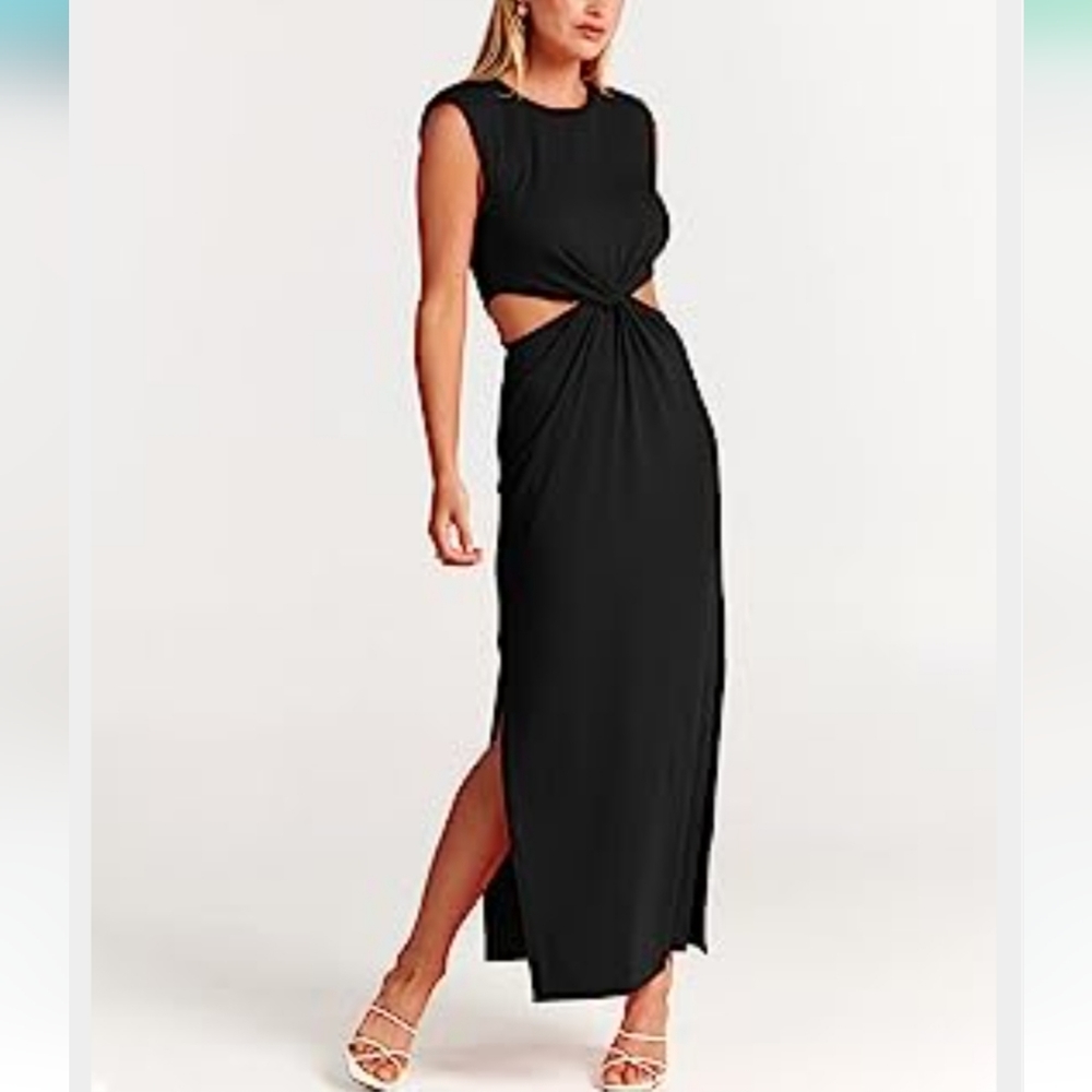 Cutout Maxi Dress